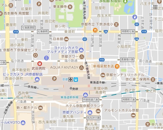 2/11（日）　Walkin’About＠京都駅